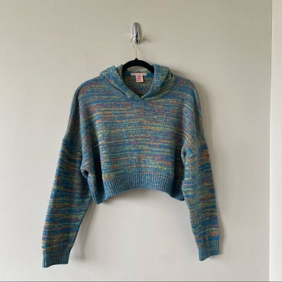 Uo Space Dye Hooded Pullover Jumper (Size:XS) - Picture 2 of 11